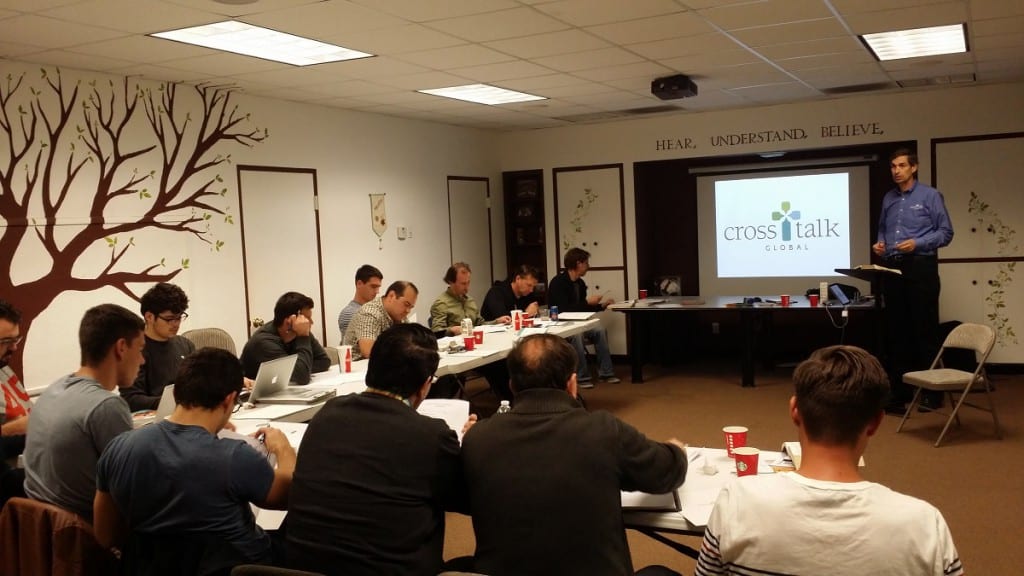 Romanian-American pastors enjoying a 1-day CrossTalk Global seminar in Anaheim, December 2014